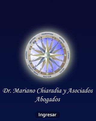 Dr. Mariano Chriaradia y asociados abogados.